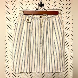 TRULY VINTAGE “Selections by Manor House” Ladies Denim Skirt, Fits Sz 4-6